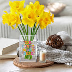IDK I Just Work Here Acrylic Cosmetic Pencil Pen Holder Cup, Sarcastic Office Pen Holder for Desk, Funny Work Burnout Gifts for Coworker Friend, Thank You Gifts for Women Colleague Teacher - style: IDK