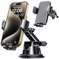 Qifutan Dash Mounted Holders Phone Holders for Your Car Phone Mount for Car Windshield Dashboard Air Vent Universal Desk Mounts Hands Free Automobile Cell Phone Holder Fit for iPhone Smartphone - style: Dash-B