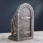 Veronese Design 7 5/8 Inch Maltese Crusader Armored Knight Guarding Door Decorative Bookend Cold Cast Resin Bronze Finish Sculpture Statue