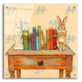 Epic Art 'Bookends' by Marvindale Acrylic Glass Wall Art, 24" x 24" - size: 24L" x 24W"
