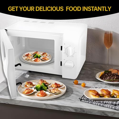 12.75" Microwave Glass Turntable Plate, 12.75" / 32.4cm Microwave Tray Replacement Glass Plate, Glass Tray Replacement for LG, GE, Magic Chef, Hotpoint, Panasonic, Kenmore, etc - size: 12.75"