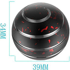 Fidget Toys Adults, 1.54'' Kinetic Desk Toys, Party Favors Toys for Kids 8-12, Fidget Toys for Kids, Stocking Stuffers (39MM, Black Red) - color: Black Red