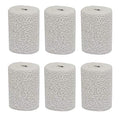 6 Pack White Plaster Cloth Gauze Bandages Rolls for Art Project, Belly Cast, Mask Making, Sculptures, Body Casts, Craft Projects, Scenery Construction - Each Roll 4 inch x 15 feet (Total 90ft Long) - size: 6 Pack (90ft)