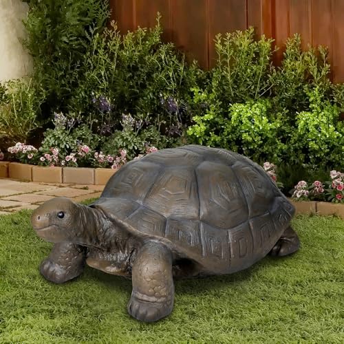 SKYFIRE Large Turtle Statues for Garden - 29.5' x 15.7' x 11.8' Fiber Reinforced Concrete Figurines, Garden Sculptures & Statues for Outdoors, Lawn, Yard, Indoor - Tortoise Outdoor Decor - color: Turtle, size: 29.5*15.7*11.8inch