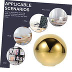 Modern Nordic Ceramic Ball Sculpture for Living and Office Decor Abstract Geometric Art Ornament for Shelf Table Centerpiece Unique Porcelain Ball Statue Accent