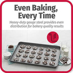 GoodCook Everday Nonstick Carbon Steel 15” x 21” Baking Sheet Set, 2 Pack – Extra-Large Carbon Steel Cooking Pans, Bakeware Set, Cookie Sheets for Baking, Oven Pan Set - size: 15" x 21" (2-Piece Set)