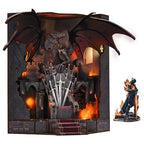 MiniCity Book Nook Kit, Miniature House Kit, Dollhouse Kit, Miniature Kit, DIY Mini House Building Kit for Adult (Throne of Blade) - style: Throne of Blade