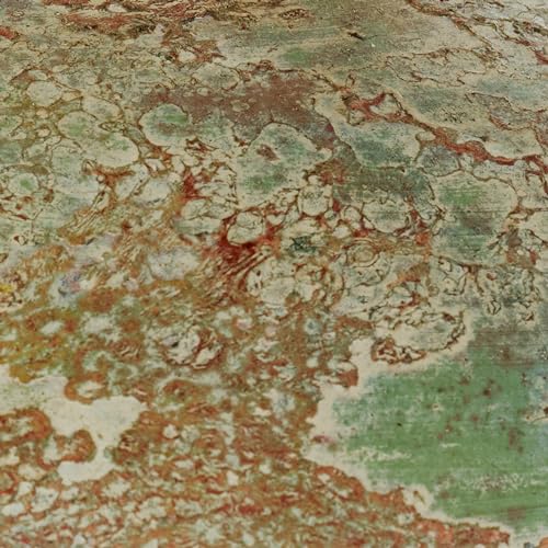 Deco 79 Ceramic Decorative Vase Antique Style Textured Centerpiece Vase with Green and Copper Accents, Flower Vase for Home Decoration 10" x 10" x 14", Brown - color: Brown, size: 10" x 10" x 14"