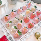 2Pcs Rectangle Iron Cupcake Serving Tray Fruit Dessert Plates for Party Anniversary Wedding Christmas Baby Shower (White) - color: White