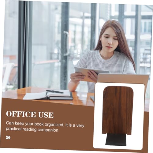 VILLCASE Household Desktop Book Holder Base Versatile Bookend for Office and Home Organization and Construction Stylish Minimalist Design for Books and Magazines
