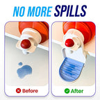 Simplation [2 Pack] Laundry Detergent Cup Holder, Detergent Drip Catcher (Upgraded Drip Tray), No More Mess or Leaks, Grip Style - style: Grip Style