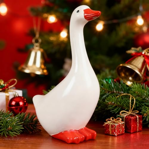 Desk Goose Table Decorations Office Decor for Women Desktop Goose 7 inch Desk Decor for Women Desk Accessories Figurines - color: Desk Goose 7 Inch