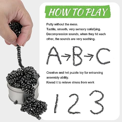 550pcs Fidget Toys Adults ，Sensory Toys， Desk Fidgets Toys for Office Stress/Anxiety Relief (550 PCS) - size: 550 PCS (Black)