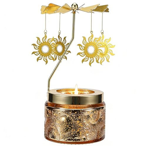 Mothers Day Gifts for Mom Wife Daughter Sister, Birthday Gifts for Women, Unique Sun Gift for Friends Women, Rotatable Scented Candles Gift for Mothers Day Anniversary Christmas (Sun) - size: Sun
