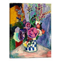 Wieco Art Large Canvas Prints Wall Art Still Life of Peonies in a Vase 1907 by Henri Matisse Abstract Canvas Art Print for Wall Decor and Home Office Decorations - size: 32"L x 24"W