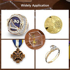 Championship Ring Display Case, Acrylic Display Box and Holder for Super Bowl, Championship, and Baseball Rings, for Collectors and Enthusiasts, 1pc