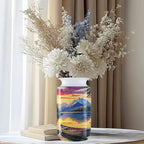 3D Puzzle Vase Unique Flower Vase for Adults Made by 162 Crved Plastic Puzzle, Relax Puzzles for Adults, DIY Jigsaw Creative Gift for Parents & Housewarming - color: Ship