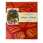 Freshcut Paper Pop Up Cards, Butterflies & Buttercups, 12 Inch Life Sized Forever Flower Bouquet 3D Popup Greeting Card, Birthday Cards, Thank You Card, Blank Notecard & Envelope - color: Butterflies & Buttercups, size: Classic