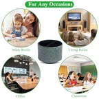 lizimandu Round Leather Art Supply Organizer,Remote Control Holder,360 Degree Spinning,Multi-Functional Pencil Holder,4 Compartments Desktop Stationary Organizer(1-Carved Metal Green1) - color: 1-Carved Metal Green1