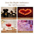 Ashlux Tea Lights Candles 100 Pack 8 Hours, Tea-8H-100Pack - size: 100 Pack, style: 8 Hours