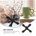 Zerodeko Minimalist Abstract Decor Sculpture Craft for Home Office and Mall Display Wear Resistant Art to Enhance Indoor Aesthetics for Centerpieces and Props