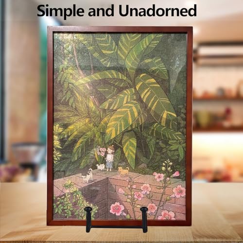 IBosins 5 Pack 14 Inch Plate Holder Display Stands, Large Metal Black Frame Stand for Picture, Book, Photo Easel, Creation, Collectibles - color: Black, size: 14 Inch
