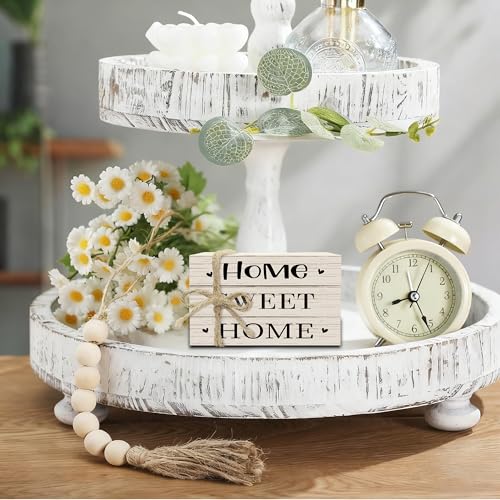 Mini Decorative Books For Home Decor, Small Wood Book Stack For Table Decor, Home Sweet Home decoration Books For Living Room Bookshelf, Farmhouse Stacked Books decoration（L52) - color: Home Sweet Home 7