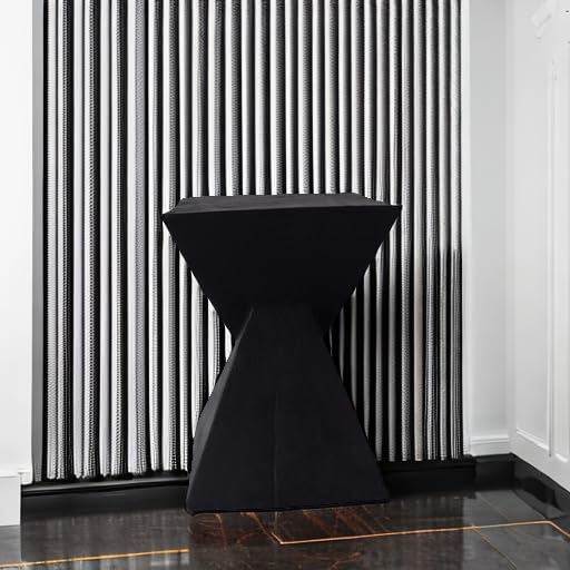 Christopher Knight Home Jerod Light-Weight Concrete Accent Table, Black - color: Black