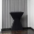 Christopher Knight Home Jerod Light-Weight Concrete Accent Table, Black - color: Black