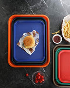 New Star Foodservice Fast Food Tray, Set of 12 (Blue, 10 by 14 Inch) - color: Blue, size: 10 by 14-Inch