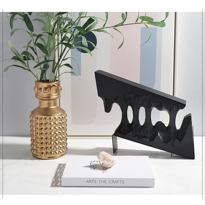 TOMYEUS Home Décor Modern Minimalist Abstract Resin Creative Desktop Decoration Home Office Living Room Study Porch Indoor Soft Decoration Art Decorative (Color : A) - color: A