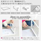 LIHIT LAB Desktop Stand, 9.8 x 23.2 x 6.3 inches, White (A7333-0) - color: White, size: 9.8" x 23.2" x 6.3", style: Single