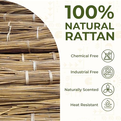 Rattan Storage Basket Set of 3 - Handwoven Rectangular Wicker Baskets for Kitchen, Pantry & Home Organization (Large, Medium, Small) - style: Natural