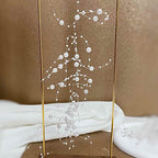 TeaSu Pearl String for Floating Candles, 12set Pearl Vase Filler for Wedding Centerpieces (White) - color: White