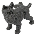 Design Toscano Naughty Peeing Scotty Dog Die-Cast Iron Bookend and Doorstop - style: Naughty Peeing Dog
