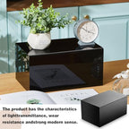 Chunful Black Acrylic Display Box Riser Trophy Base Acrylic Pedestal Stand Block Versatile Trophy Diorama Base and Storage for Photography Home Office Decor Showing (12" L X 7.75" W X 6" H) - size: 12" L X 7.75" W X 6" H