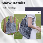 DGAZ Designer Shoulder Bags for Women, Luxury Tote Bag with Zipper, Large Shoulder Hobo Bags - color: Leopard D