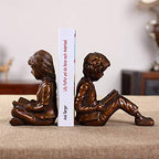 Bookend Design Simplicity Art Deco Children Sculptural Bookend Pair