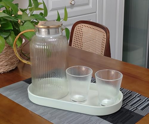 Green Small Tray (11.8 inch), Oval Tray for Kitchen Counter, Bathtub Bathroom Vanity Items, Countertop Organizer, Coffee Accessory, Bar, Serving Seasoning, Salt and Pepper, Soap, Perfume. - color: Green, size: 11.8" x 5.9" x 1.2"
