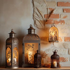 Sacred Wall Niche Collection Altar Decorative Candle Holders