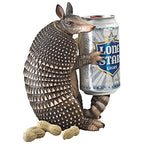 Design Toscano Tex the Armadillo Beverage Holder, Single - style: Tex