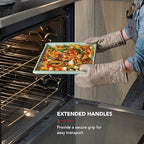 KitchenAid 13x18in Nonstick Aluminized Steel Baking Sheet, Pistachio - color: Pistachio, size: 13 x 18 Inch
