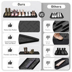 Extra Large Boot Trays Heavy Duty Rubber Mat with Lip,Waterproof Shoe Mat Tray for Entryway Shoe Tray Multi-Purpose for Indoor or Outdoor 47.24×15.75in - size: 1'4" x 3'11" (Rectangular)