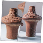 ABOOFAN 1Pc Abstract Art Vase Unique Decorative Flower Arrangement Holder for Home and Office for Centerpieces and Zen Decor
