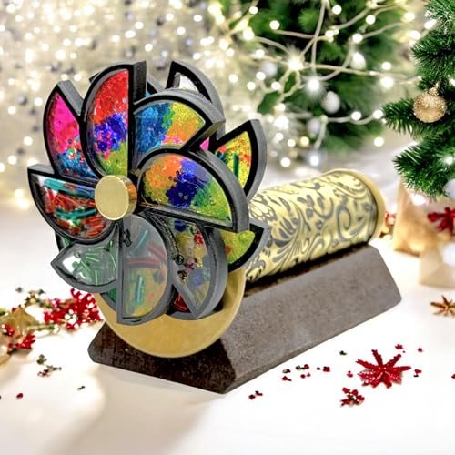 Adult Kaleidoscope - Unique Gift for Him/Her, Perfect for Christmas & Special Occasions (Big Flower)
