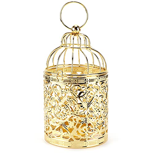 Birdcage Candle Holder, Vintage Birdcage Decorative Iron Candlestick, Home Wedding Gift Events