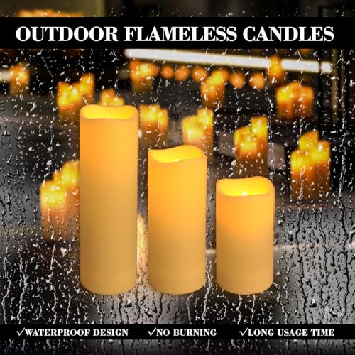24-Pack LED Flameless Candles with Remote Control -Remote flameless Candles- Timer Candles -3D Flame Perfect for Halloween Christmas Parties,Wedding,Home Decor,Gift and Special Occasions. - color: 2-Ivory-24