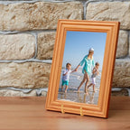 IBosins 5 Pack 8 Inch Plate Holder Display Stands, Large Metal Gold Frame Stand for Picture, Book, Photo Easel, Creation, Collectibles - color: Gold, size: 8 Inch