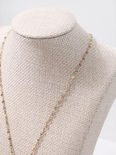Necklace Bust Stand for Selling, Linen Necklace Display Holder, Jewelry Necklace Organizer Rack for Home Use or Store Show (9" Height) - color: Linen, size: 9" Height (1pc)