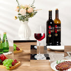 3 Pcs Acrylic Risers for Display, Acrylic Cube Box Food Display Risers Stand Shelf for Catering Dessert Collectibles Jewelry Figures Party (Silver3pc) - size: Silver 3pcs (6",7",8")